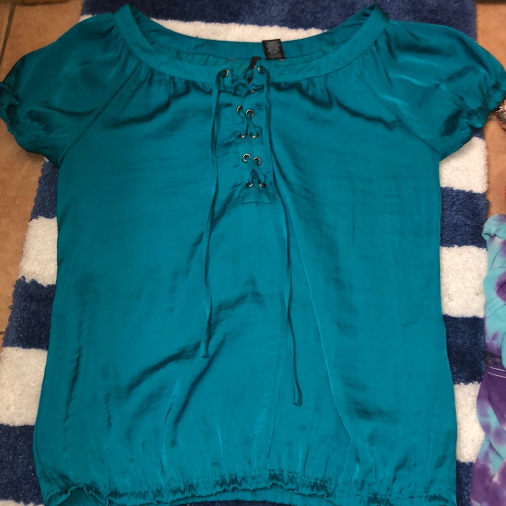 Teal T-shirt